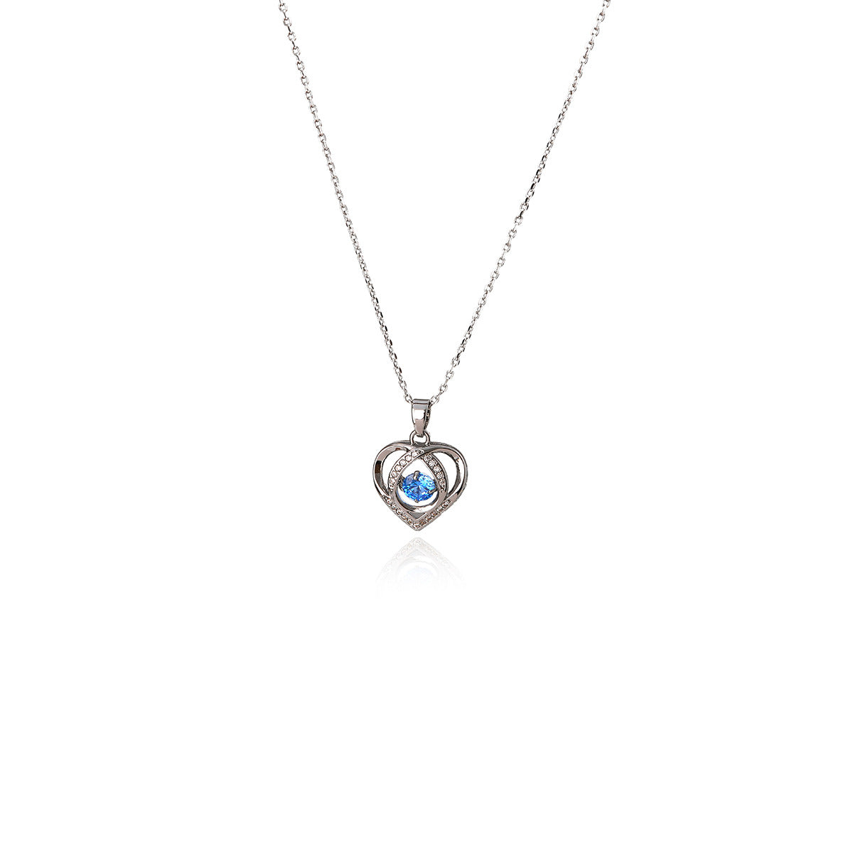 Beating Heart Necklace Light Luxury High-end Jewelry Internet Celebrity Hot-selling Beating Heart Collarbone Chain