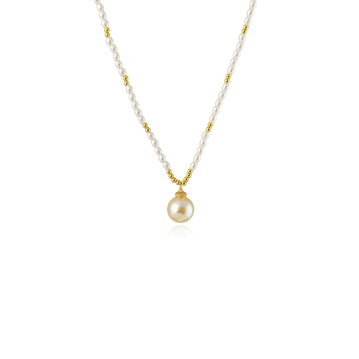 Pearl Necklace Xiaohongshu Elegant Necklace for Women Fashion Retro Pearl Collarbone Jewelry