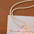 Shijia Pearl Necklace for Women, Niche Design with a Sense of Sophistication, Xiaomi Pearl Choker, New Hot-Selling Clavicle Chain for the Year