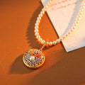 24 Years Natural Baroque Necklace Micro Inlay High-end Sense Libra Temperament Versatile Pearl Necklace