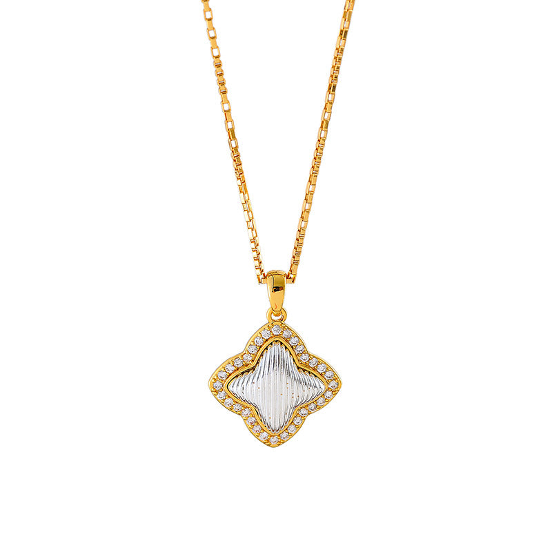 New Year's Clavicle Chain Niche Design One Piece Light Luxury Commuting Necklace Simple High-end Pendant