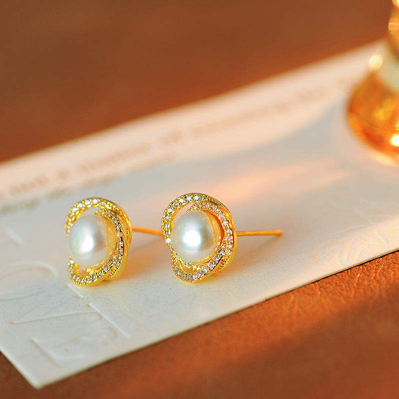 Pearl Necklace for Women, Light Luxury, Niche, Exquisite Collarbone Chain, High-End Neck Chain, New Hot-Selling Pendant Accessory