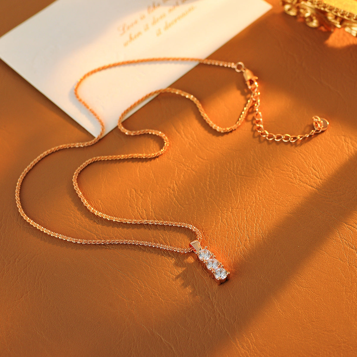 TikTok Live Room Hot-Selling Starry Sky Necklace Versatile High-End Light Luxury Niche Design Collarbone Chain