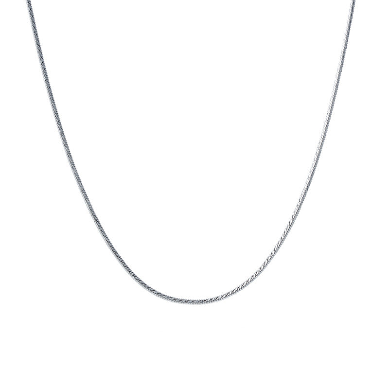 Fashionable Personality Copper Gold-Plated European and American Cross-Border New Niche Simple Necklace for Women with Gold-Plated High-End Lock