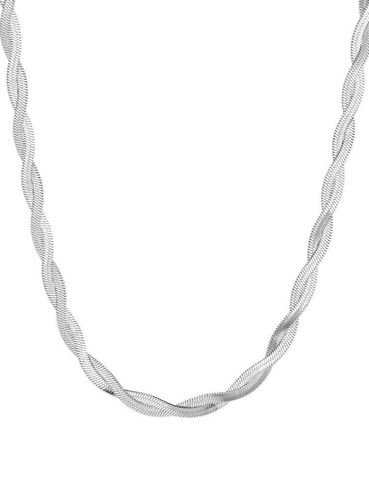 Titanium Steel Design Simple Elegant High-end Non-fading Cross Necklace for Women Trendy Internet Celebrity Minimalist Style Collarbone Chain