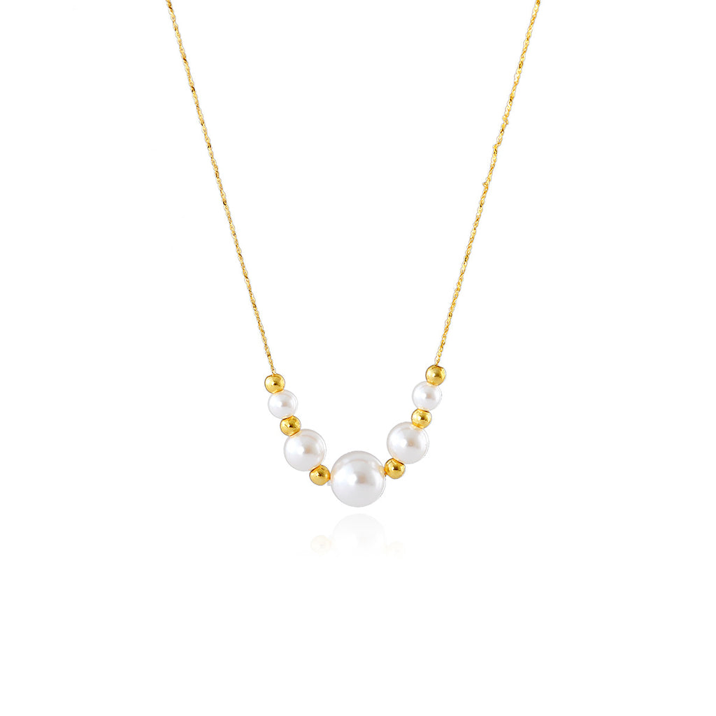 Pearl Necklace High-End Choker 2025 New Hot-Selling Light Luxury Niche Design Collarbone Chain Accessory