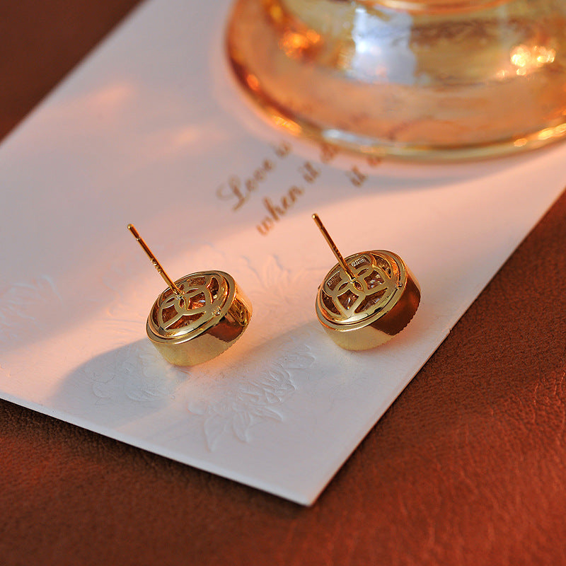 Pearl Eight-Pointed Star Necklace for Women, Light Luxury Collarbone Chain, Design Sense High-End Necklace, Light Luxury Fashion Collarbone Chain, Earrings for Women