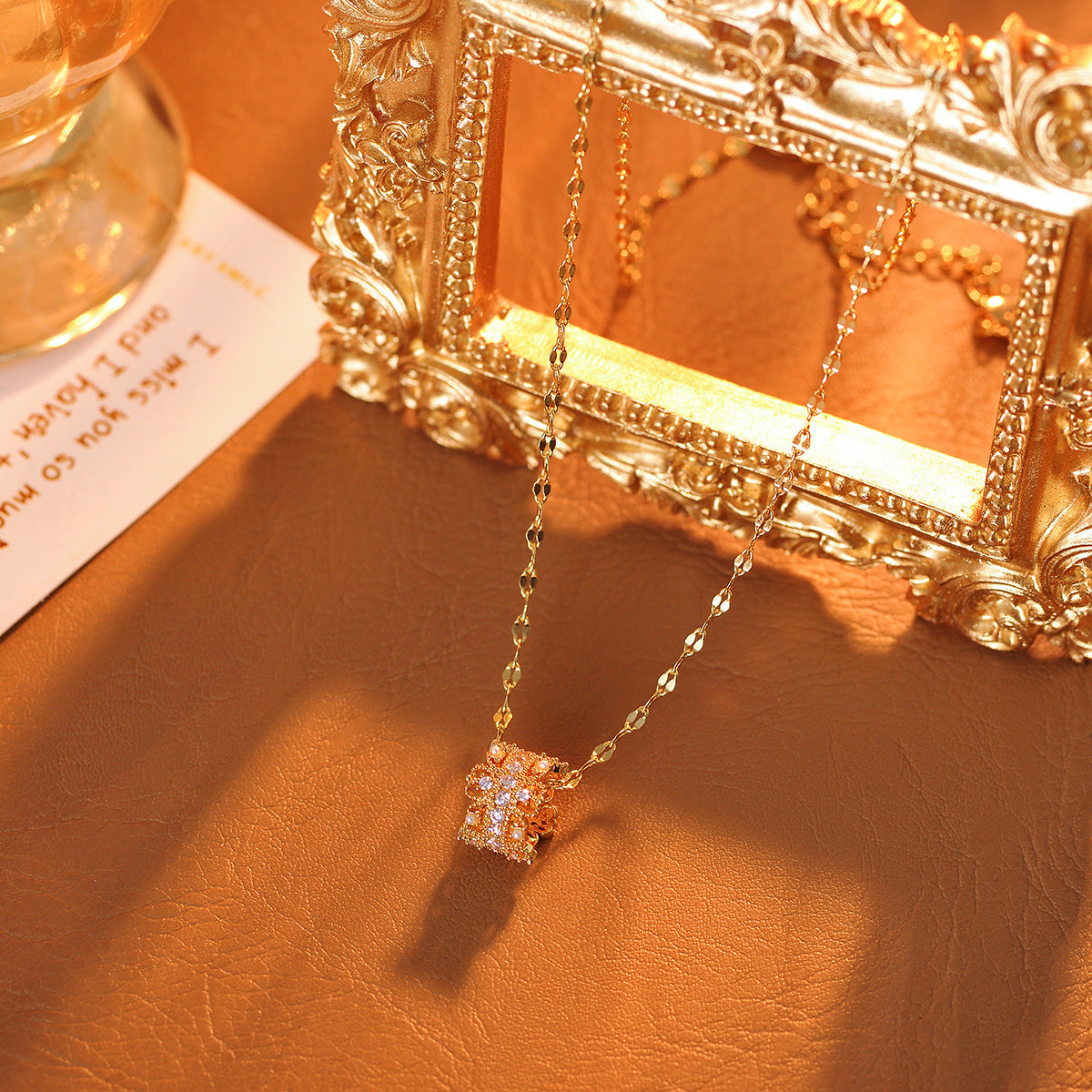 Small Waist Necklace French Elegant Hot-Selling Rice Pearl Necklace Exquisite High-End Clavicle Chain for Women