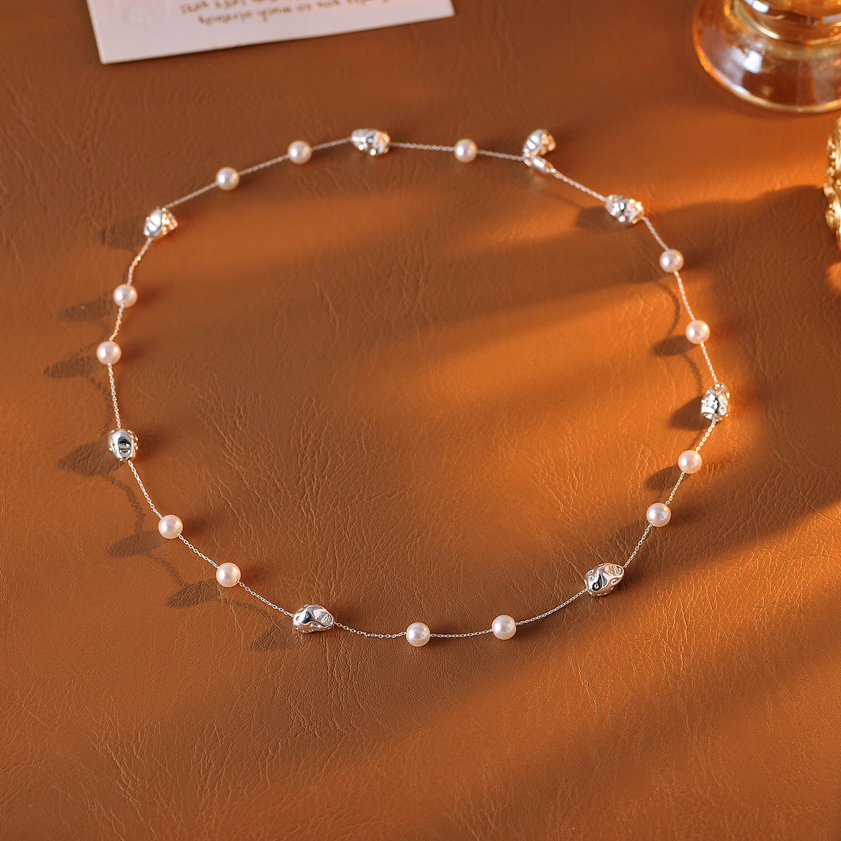 Pearl Necklace Irregular Pearl Necklace High-end Sense of Luxury Niche Elegant Atmosphere High-grade