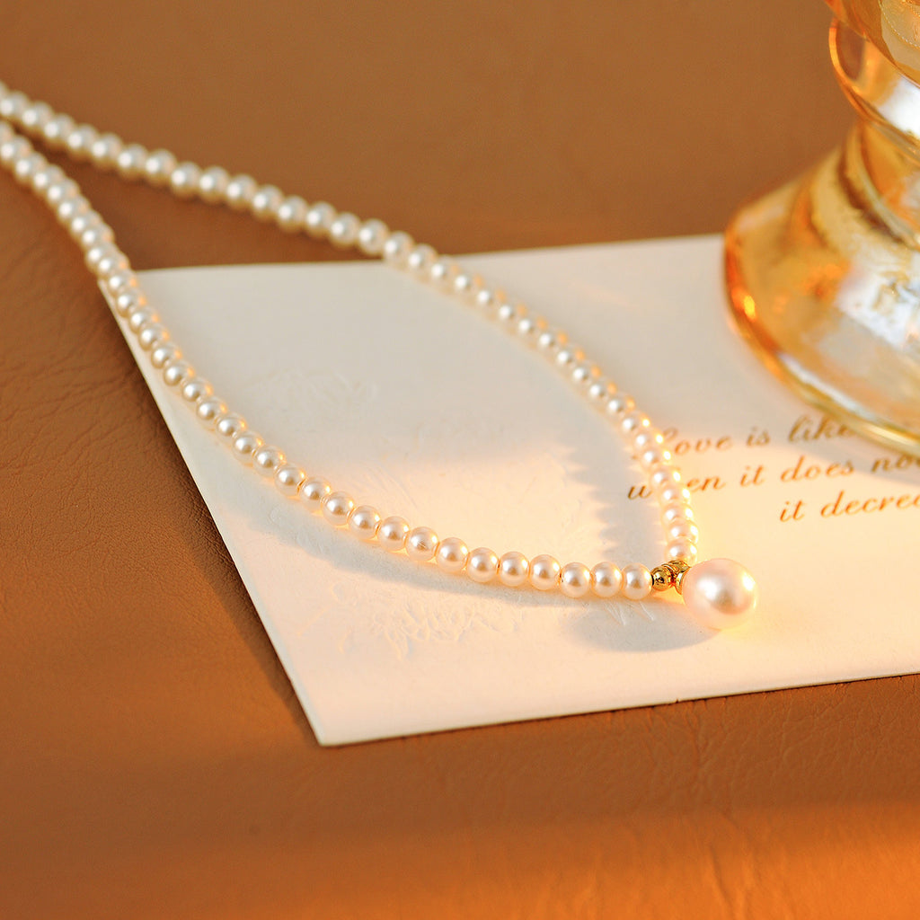 Morning Dew Light Necklace Summer Niche Design Sense Collarbone Chain New Hot-Selling Elegant Choker