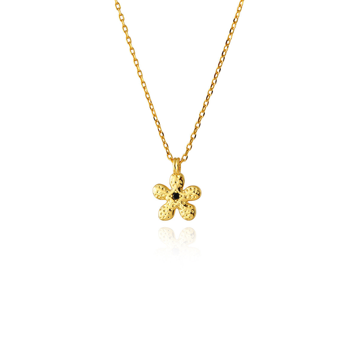 High-end Exquisite Texture Mini Small Flower Niche Design Everyday Versatile Necklace