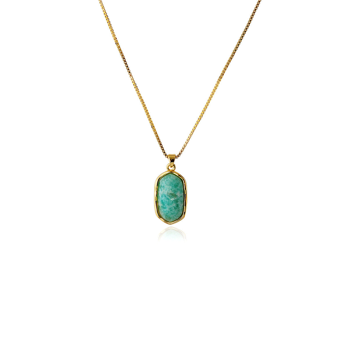 TikTok Viral Hot Item <Mint Ocean> Necklace Vintage Style Fashion High-End Accessories Versatile Light Luxury Necklace