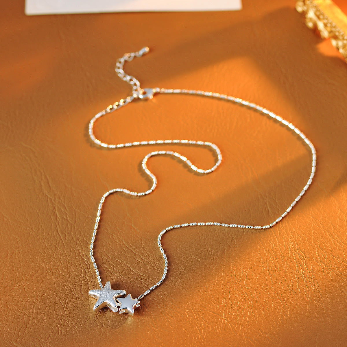 Five-Pointed Star Elegant Niche Personality Necklace Heart Geometric Necklace Light Luxury Shell Choker Necklace