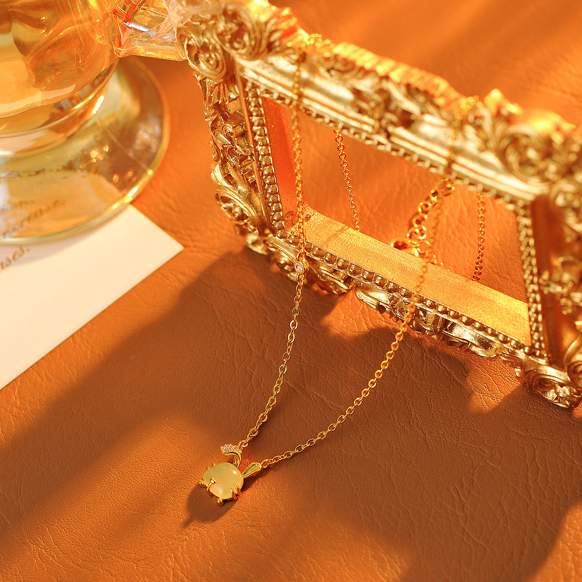 Super Cute Lucky Rabbit Necklace New Year Design Niche Design High-end Clavicle Chain