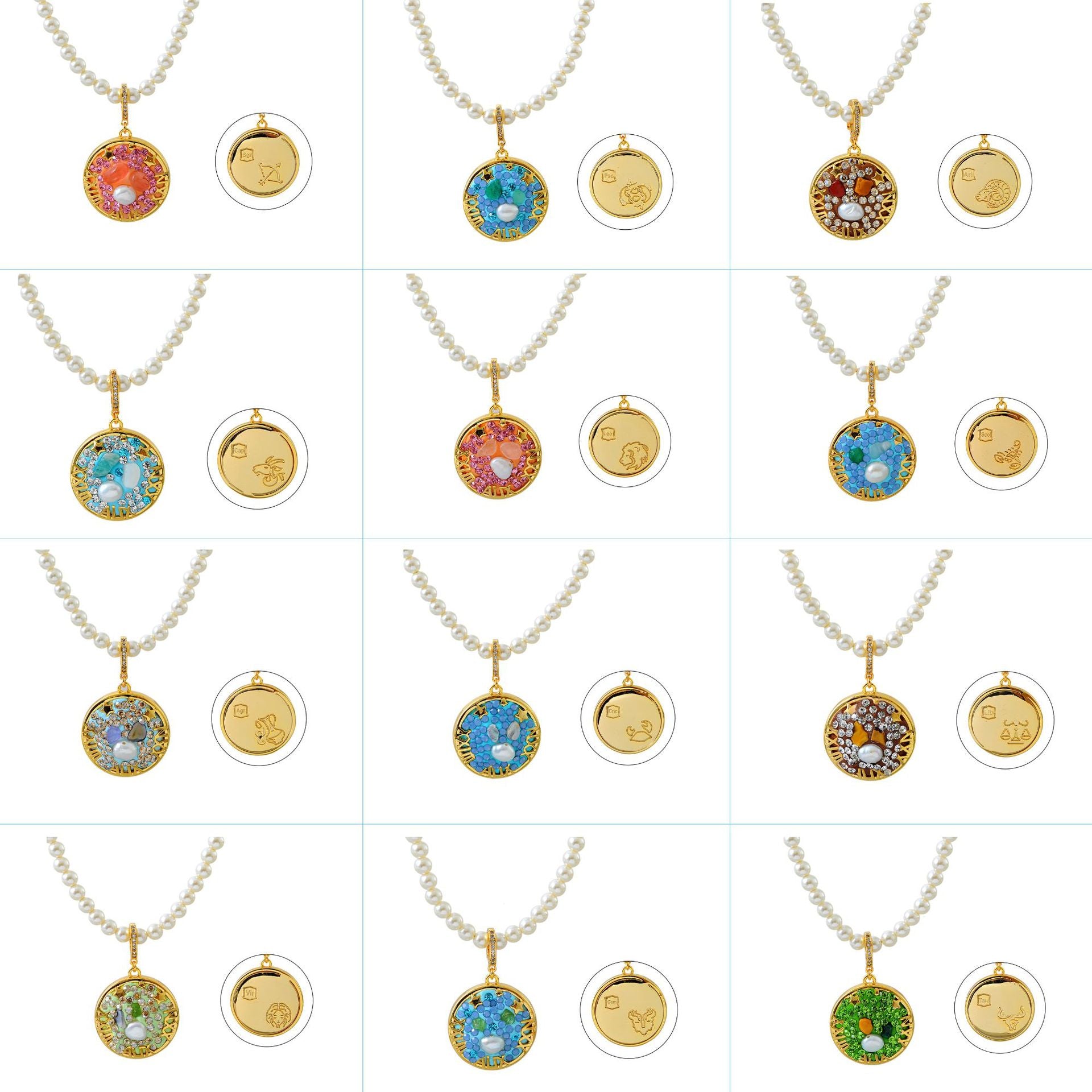 24 Years Natural Baroque Necklace Micro Inlay High-end Scorpio Temperament Versatile Pearl Necklace