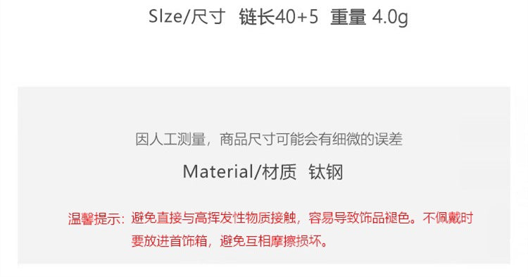 Black and White Double-Sided Roman Numeral Disc Collarbone Chain Necklace for Women Rose Gold Design Sense Internet Celebrity Versatile Body Accessory