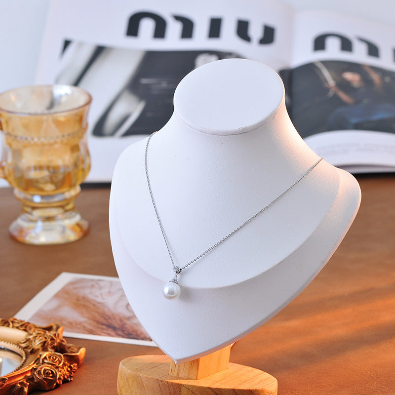 Pearl Necklace for Women Simple Luxury High-end Niche Versatile Collarbone Chain Fashion Versatile Collarbone Chain