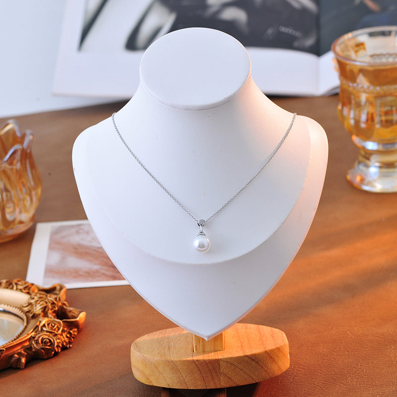 Pearl Necklace for Women Simple Luxury High-end Niche Versatile Collarbone Chain Fashion Versatile Collarbone Chain