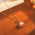 Pearl Necklace for Women, Light Luxury, Niche, Exquisite Collarbone Chain, High-End Neck Chain, New Hot-Selling Pendant Accessory
