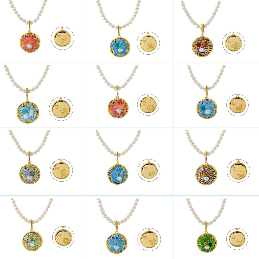 24 Years Natural Baroque Necklace Micro Inlay High-end Sense Libra Temperament Versatile Pearl Necklace