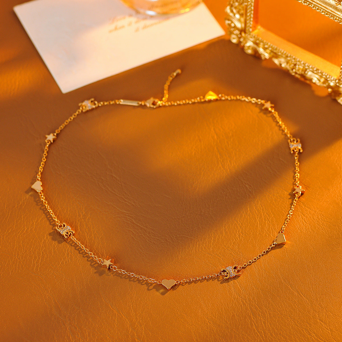 2025 New Arc de Triomphe Necklace for Women, European and American Light Luxury Niche Design, Vintage High-End Bracelet