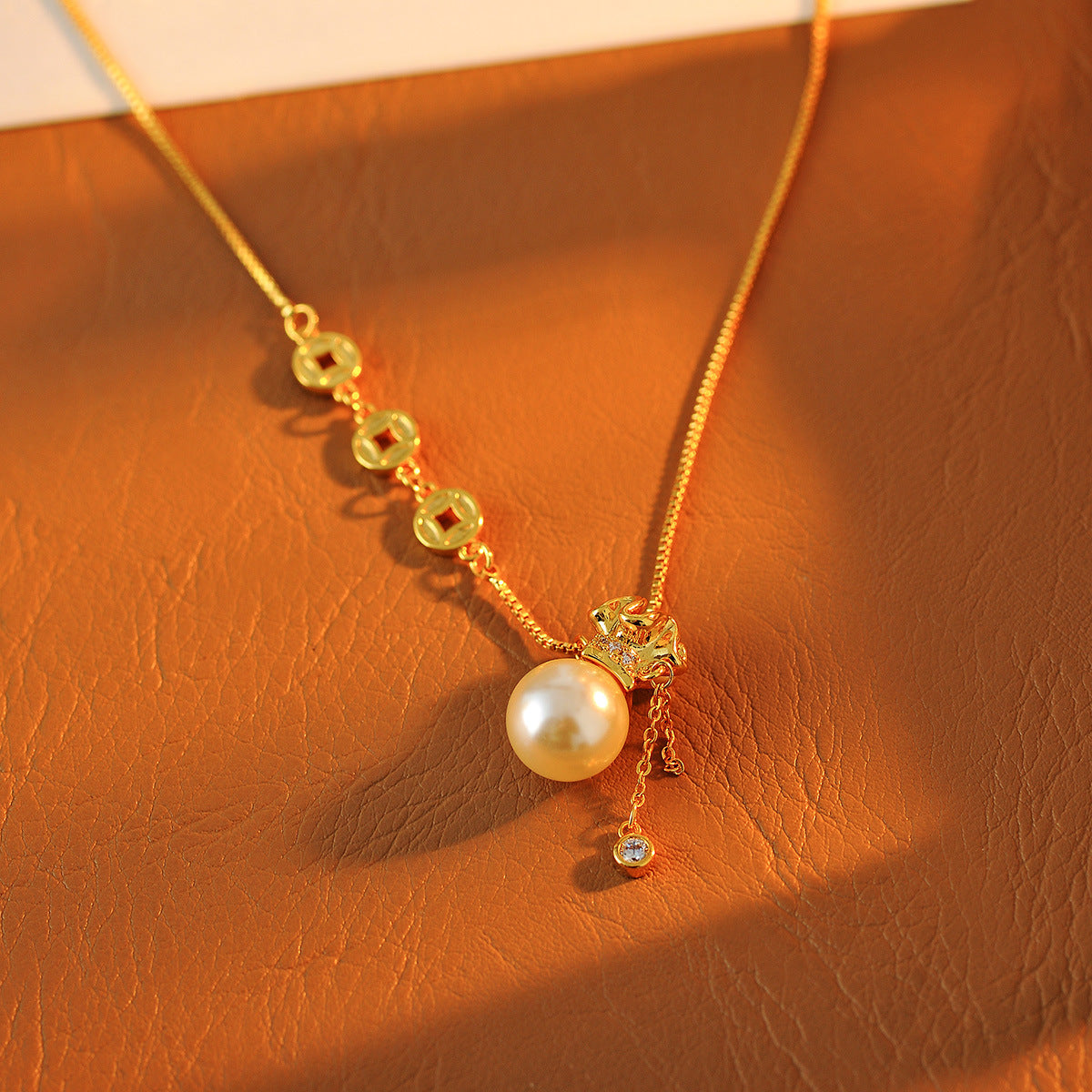 [Duoduo Jinbao] Necklace Original Design Versatile Fashion High-end Jewelry Unique Personality Necklace