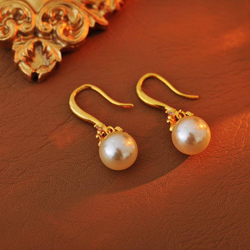 Flower Pearl Necklace for Women Fashion Ins Style Collarbone Chain Versatile Niche Design Zircon Pendant