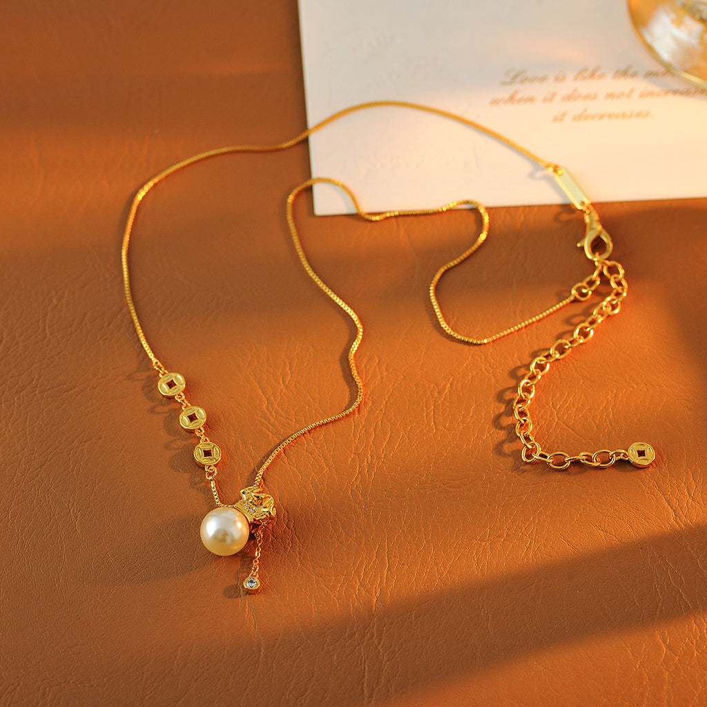 [Duoduo Jinbao] Necklace Original Design Versatile Fashion High-end Jewelry Unique Personality Necklace