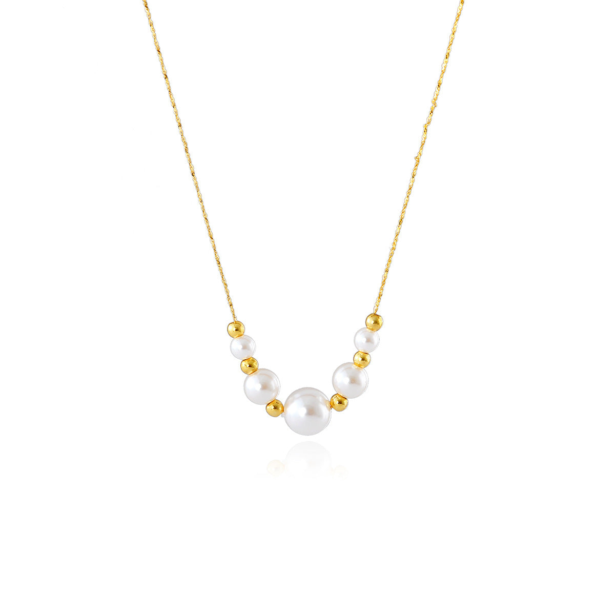 Pearl Necklace High-End Choker 2025 New Hot-Selling Light Luxury Niche Design Collarbone Chain Accessory