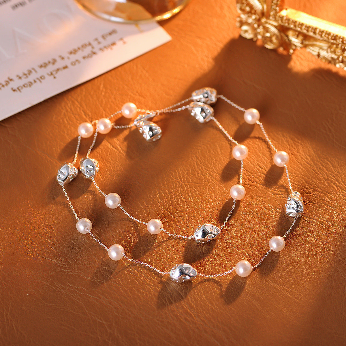 Pearl Necklace Irregular Pearl Necklace High-end Sense of Luxury Niche Elegant Atmosphere High-grade