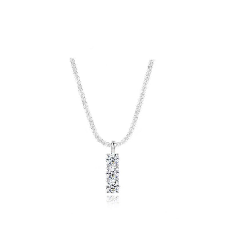 TikTok Live Room Hot-Selling Starry Sky Necklace Versatile High-End Light Luxury Niche Design Collarbone Chain