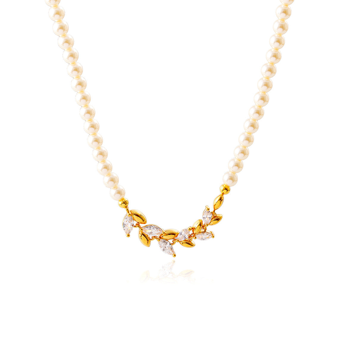 Sweet Girly Beaded Wheat Spike Earrings for Women 2025 New Style Tassel Earrings Necklace