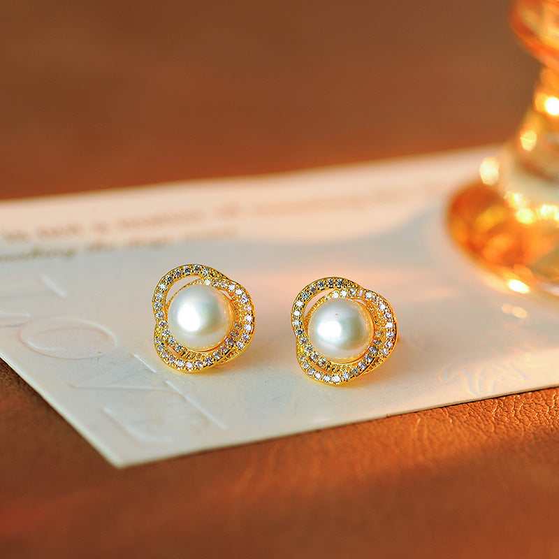 Pearl Necklace for Women, Light Luxury, Niche, Exquisite Collarbone Chain, High-End Neck Chain, New Hot-Selling Pendant Accessory