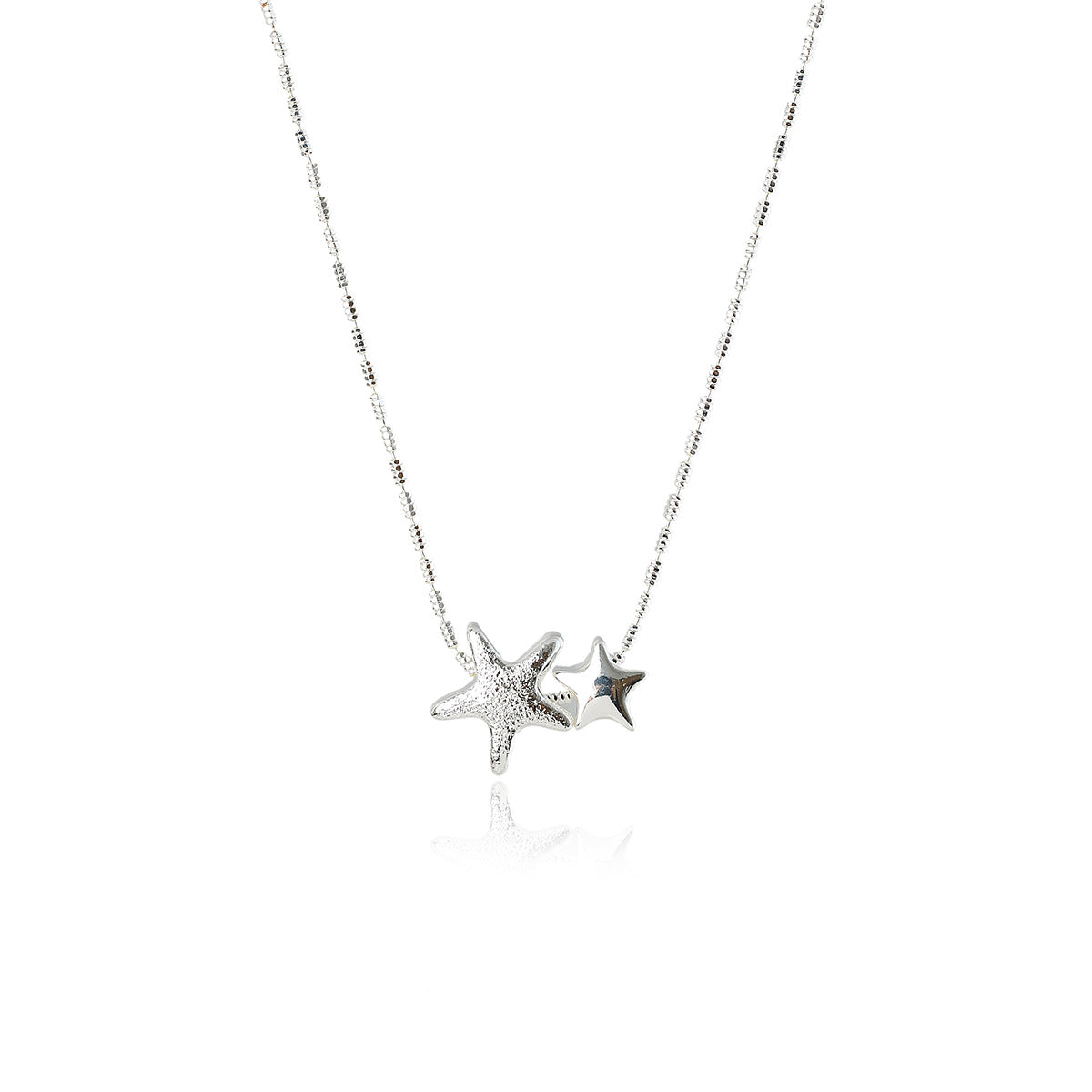 Five-Pointed Star Elegant Niche Personality Necklace Heart Geometric Necklace Light Luxury Shell Choker Necklace