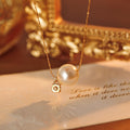 Xiaozhen Necklace Ring Women Light Luxury High-end Elegant Atmosphere Earrings 2025 New White Ear Jewelry