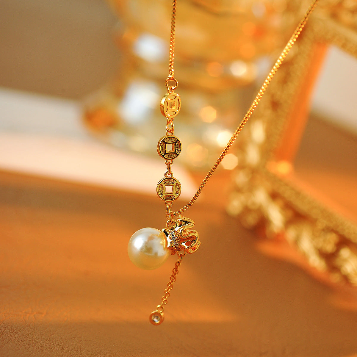 [Duoduo Jinbao] Necklace Original Design Versatile Fashion High-end Jewelry Unique Personality Necklace