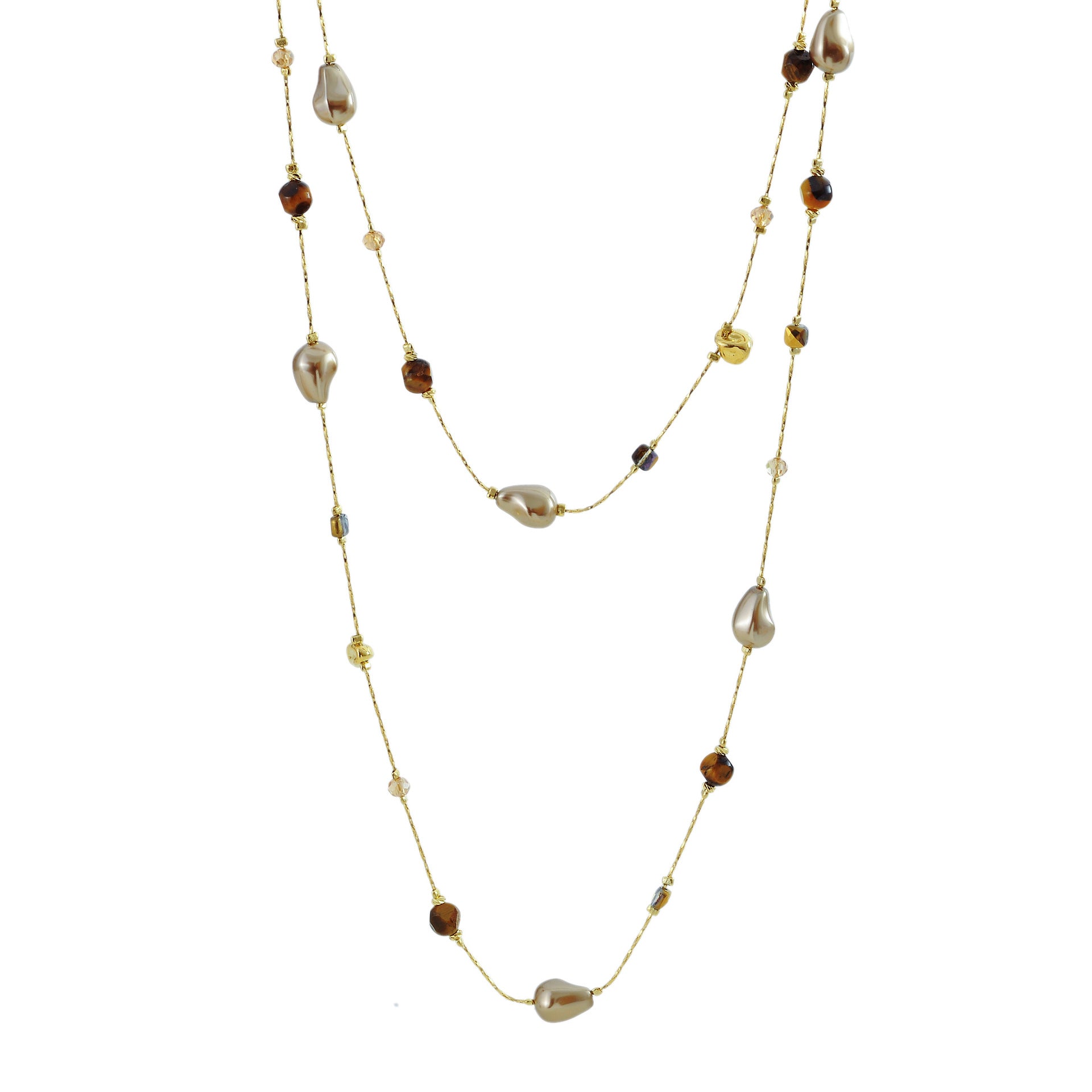 Milad Heart Autumn Winter Sweater Necklace High-End Light Luxury Niche Sweater Chain Women Versatile Women's Style 2025 New Model