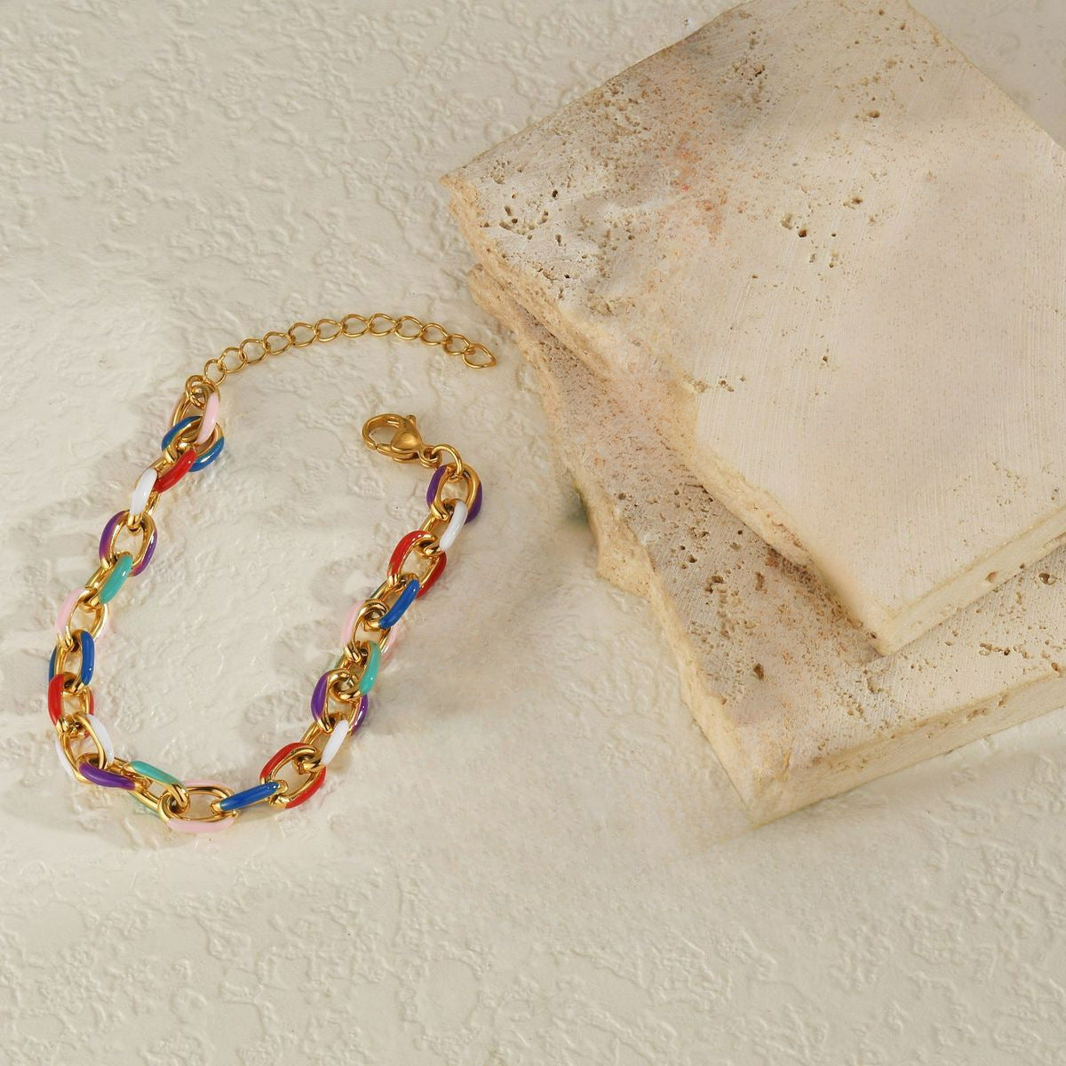 Fashionable Titanium Steel Thick Chain Necklace INS Internet Celebrity Metal Style Retro Choker Collarbone Chain Trend