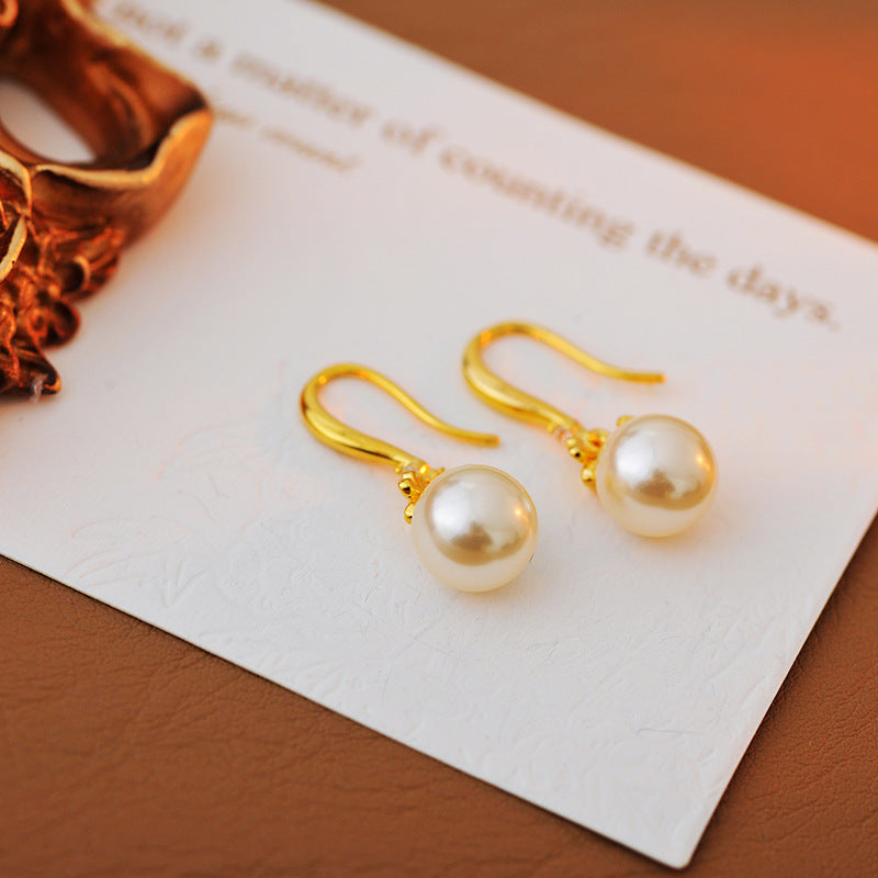 Flower Pearl Necklace for Women Fashion Ins Style Collarbone Chain Versatile Niche Design Zircon Pendant