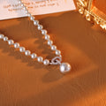 Bracelet Necklace Strong Light Pearl Gradient Necklace Exquisite Earrings High-end Clavicle Chain Bracelet